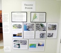 One of many
                                                  explanatory wall
                                                  exhibits in the
                                                  Geology Room